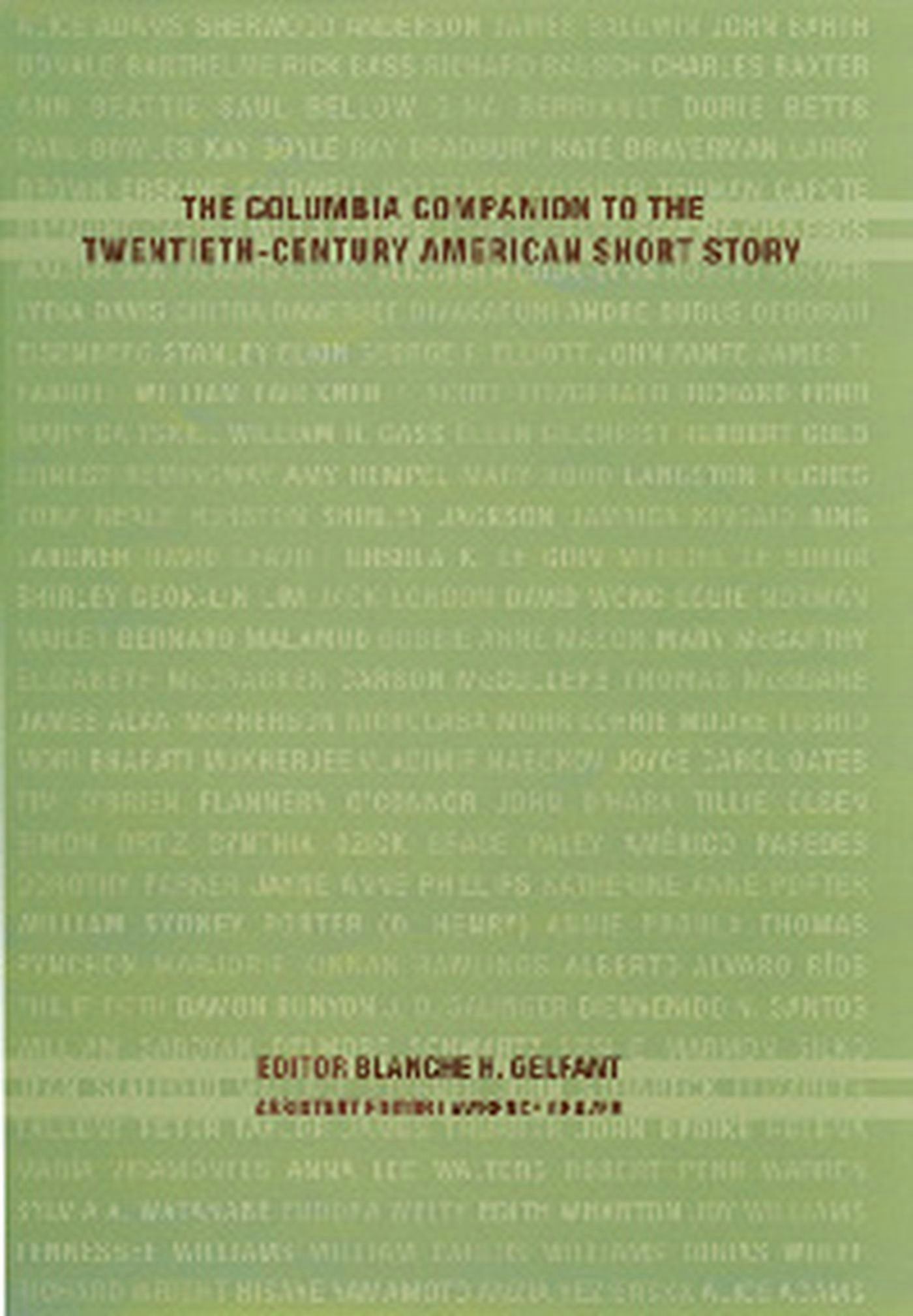 Book cover image for The Columbia Companion to the Twentieth-Century American Short Story ISBN: 9780231110983